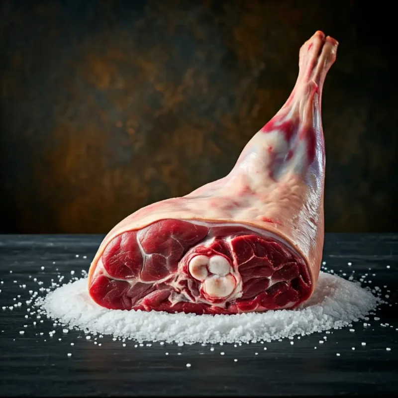 Goat leg