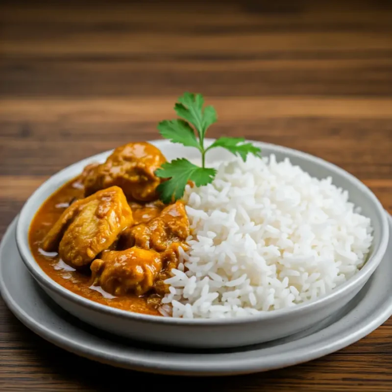 Chicken Curry with Rice