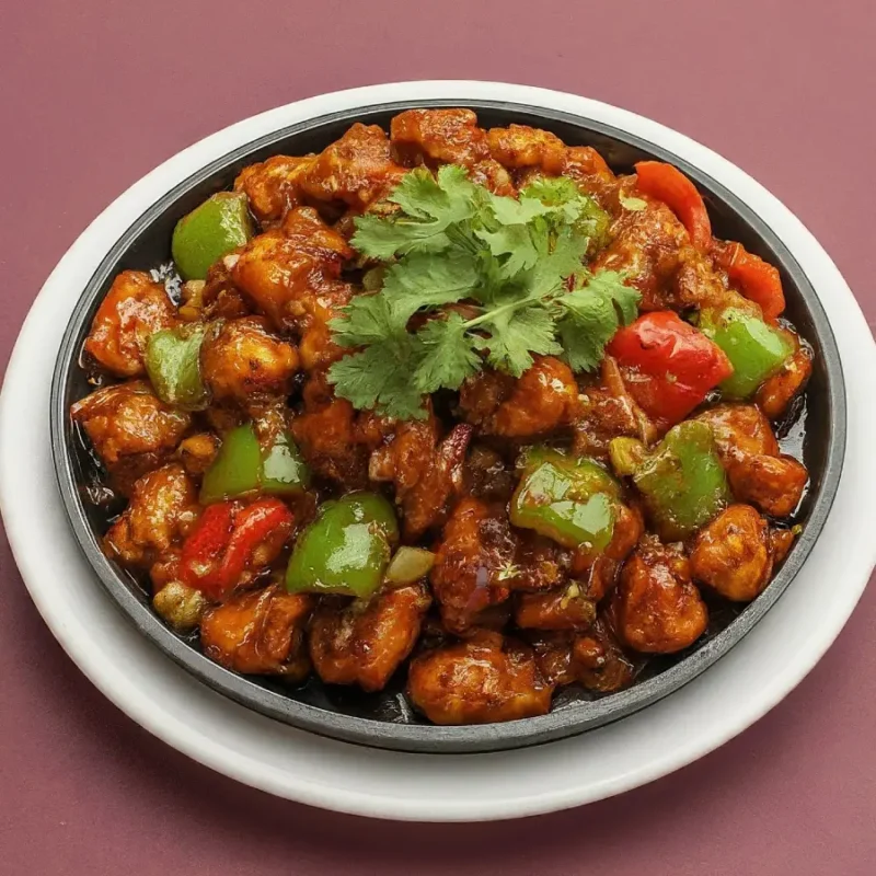 Chilli Soya Chaap
