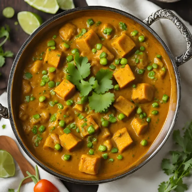 Matar Paneer