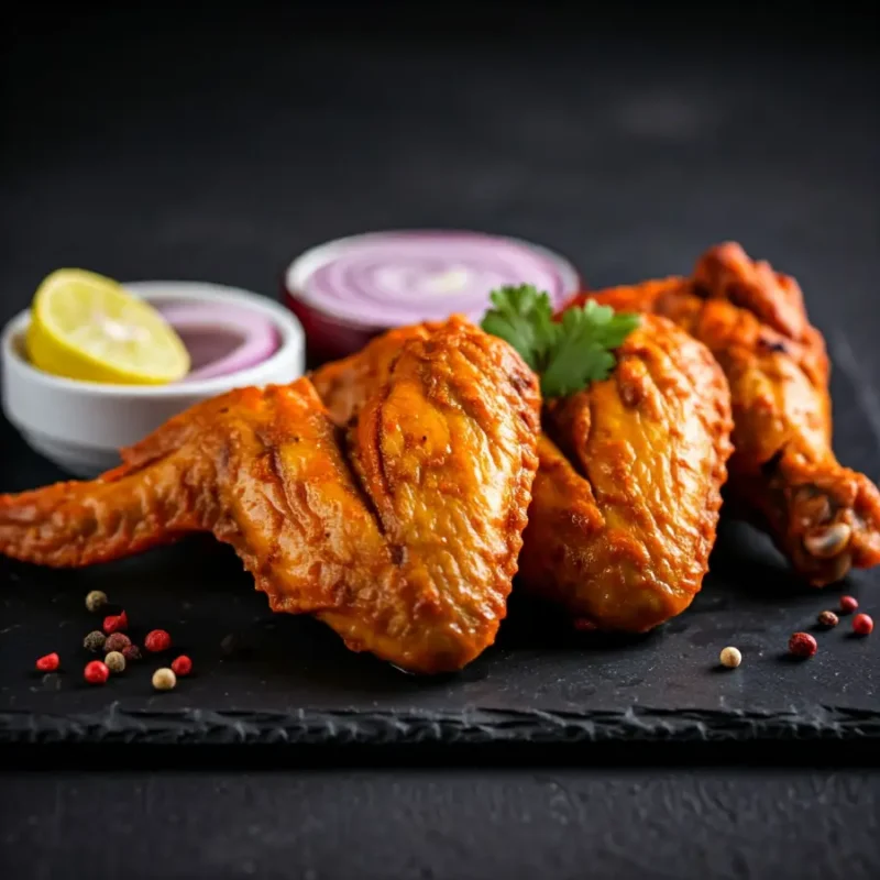 Tandoori chicken wings