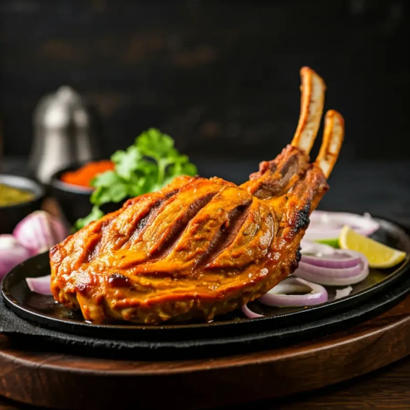 Tandoori goat chop